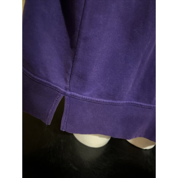 NEW Washington Huskies Colosseum Athletics Purple Crew Neck Sweatshirt Women's M - Picture 5 of 12